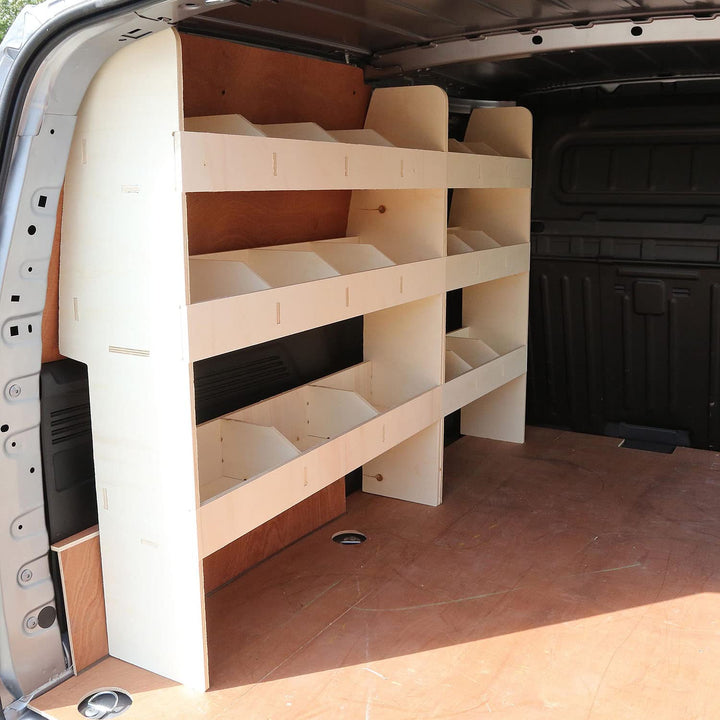 Vanify - Kompatibel mit Opel Combo L2 2019+ Fahrzeugeinrichtung Fahrzeugregale, komplette Fahrerseit