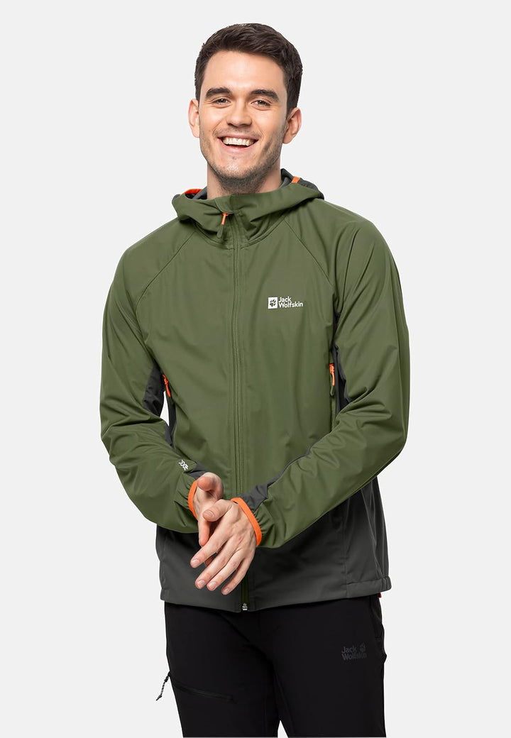 Jack Wolfskin Herren Eagle Peak Ii Jacke S Greenwood, S Greenwood