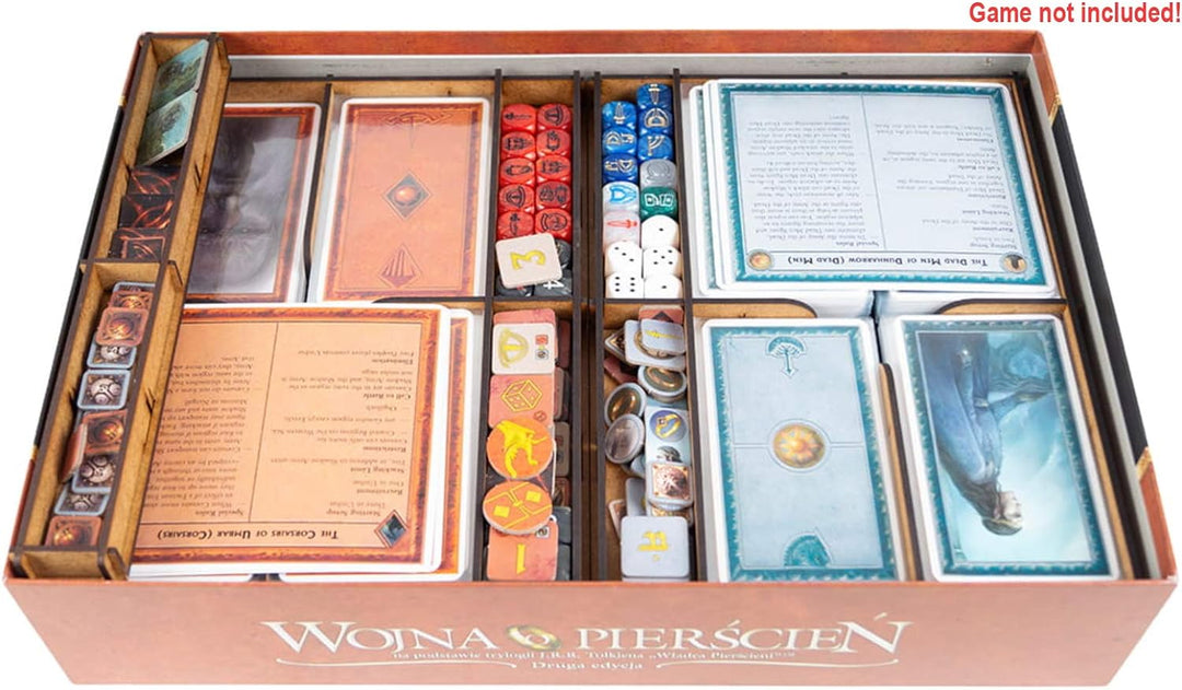 docsmagic.de Organizer Insert for War of The Ring 2nd Edition - Box Einsatz, War of the Ring 2nd Ed