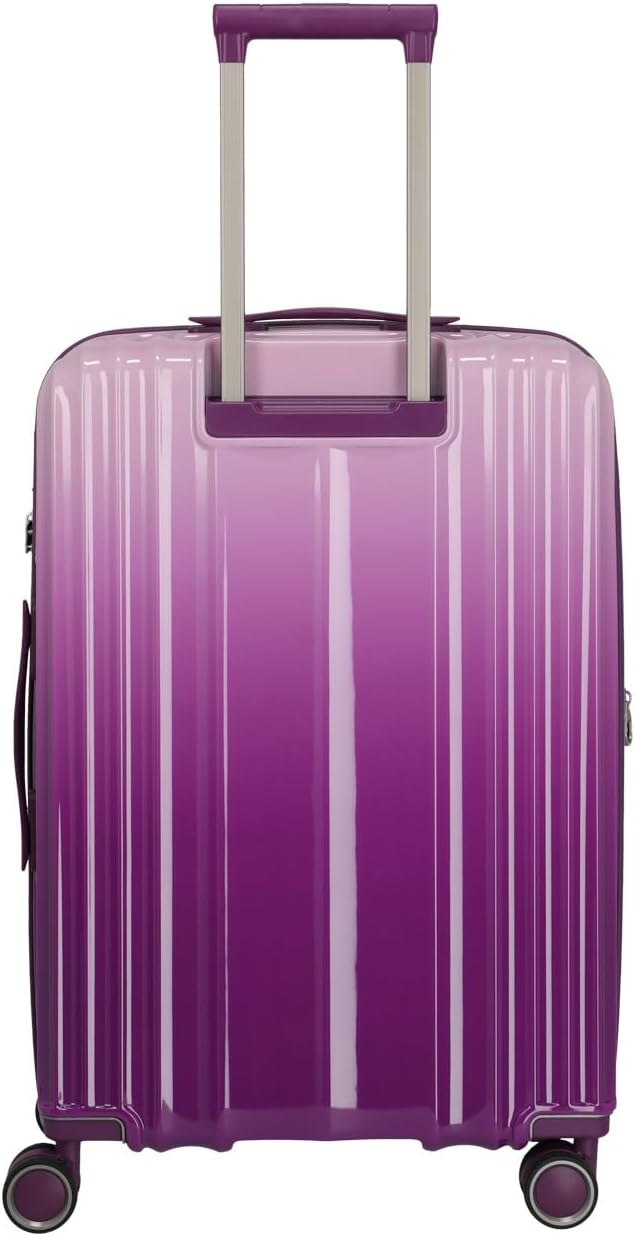 Travelite Hartschalenkoffer LASCANA Edition Grösse M, erweiterbarer Reisekoffer mit TSA-Schloss, Che