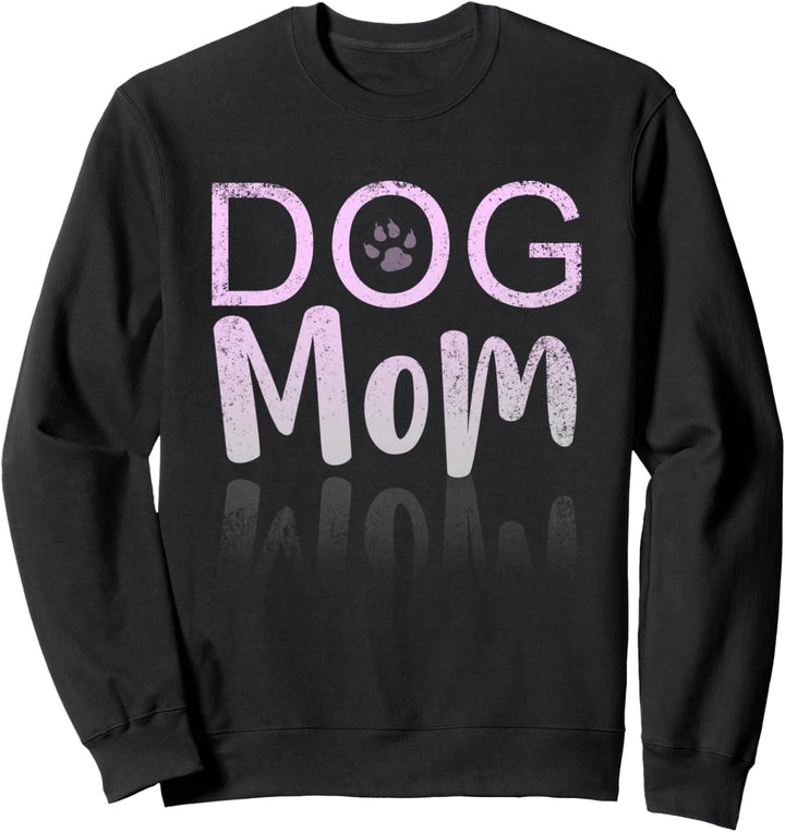 Hund Mama Herz Haustier Welpe Sweatshirt