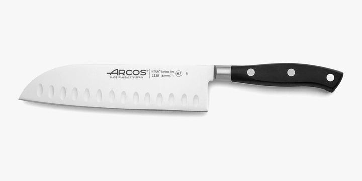Arcos 233500 Serie Riviera - Santoku Messer MesserAsiatischerArt-KlingeausNitrumgeschmiedetemEdelsta