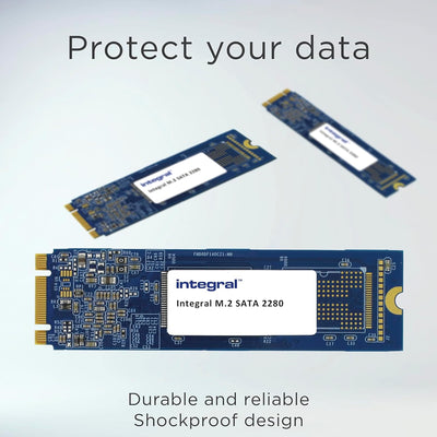 Integral 128GB M.2 SATA III 2280 Interne SSD, bis zu 480MB/s Lesen 400MB/s Schreiben 128GB M.2 2280