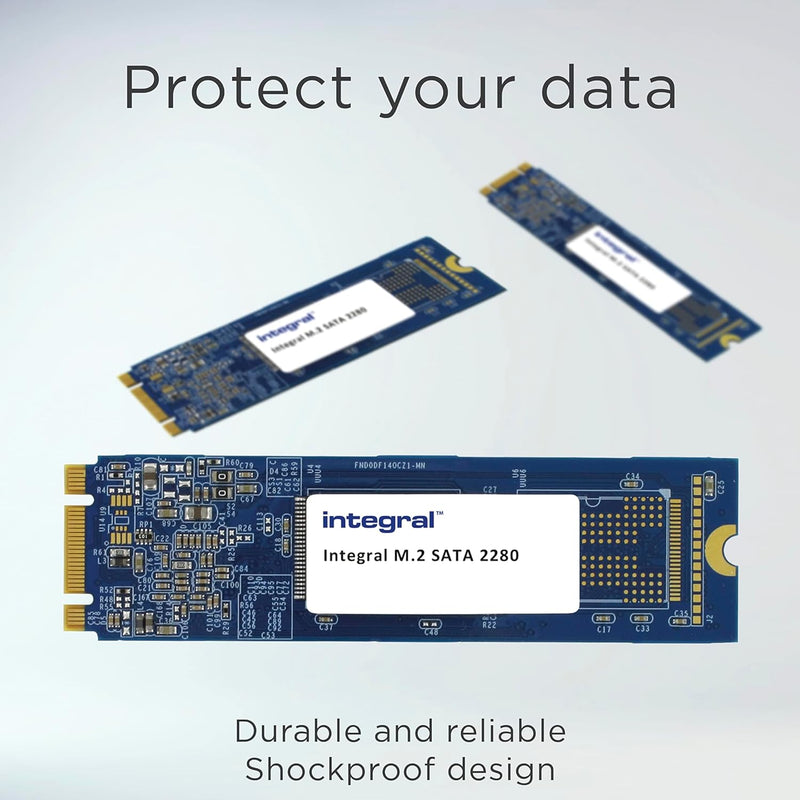 Integral 128GB M.2 SATA III 2280 Interne SSD, bis zu 480MB/s Lesen 400MB/s Schreiben 128GB M.2 2280