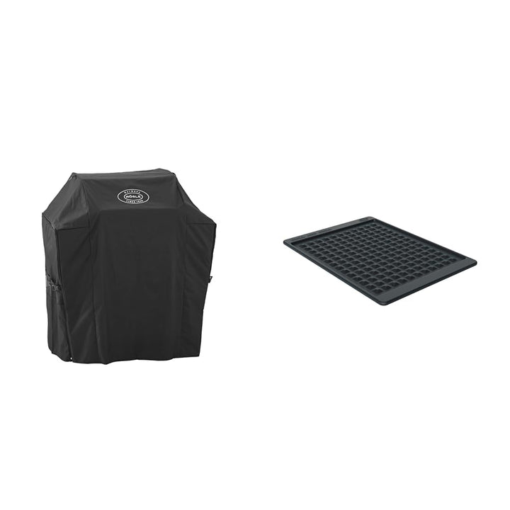 RÖSLE Abdeckhaube BBQ-Station VIDERO G3/G3-S, Hochwertige Schützhülle & Ablagematte Silikon, Hochwer