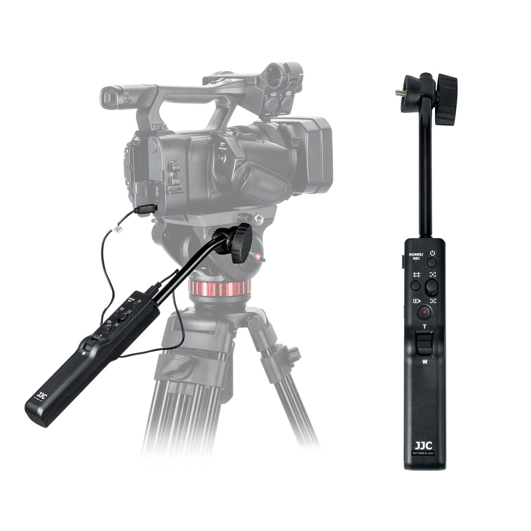 JJC Kamerastativ Fernbedienung Pan Bar Griff für Manfro. 502AH, 502A, 504HD, 509HD, 526, Nitrote. N8