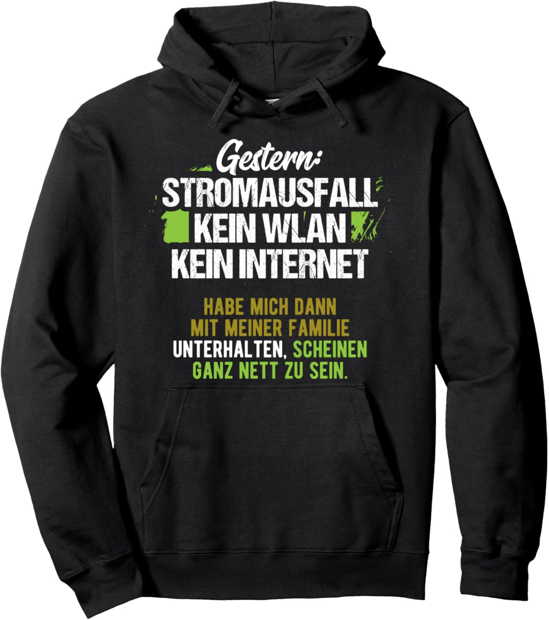 Nerd, Geek, Gaming, Informatiker, WLAN Motiv-Sprüche Pullover Hoodie