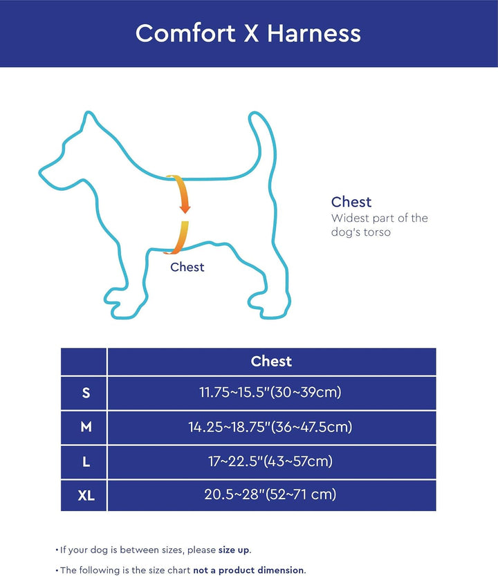 Gooby Comfort X Hundegeschirr zum Ziehen über den Kopf, Violett, Grösse S, patentierter erstickungsf