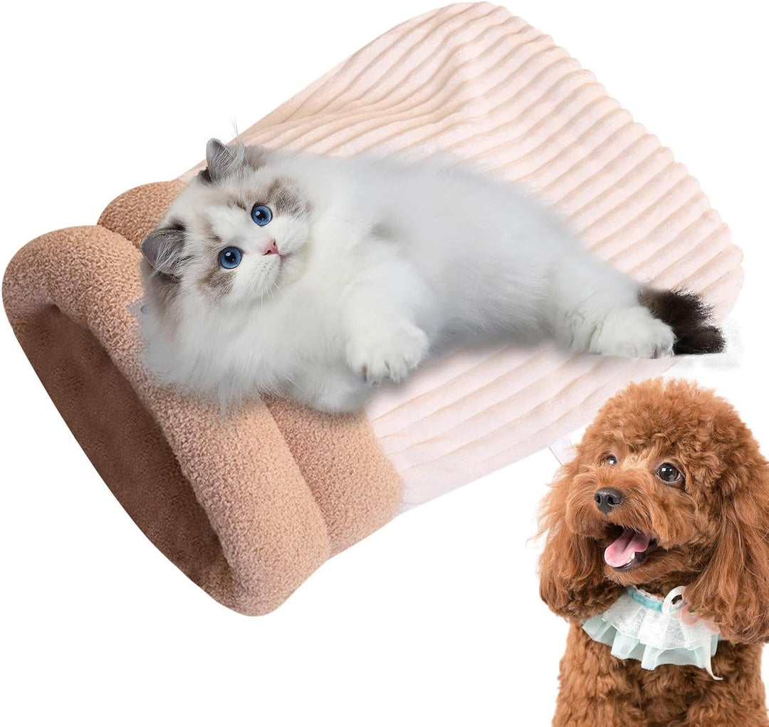 Katzen Winterschlafsack - Katzenschlafsack Für Wohnungskatzen | Weicher Bequemer Katzen Winterschlaf