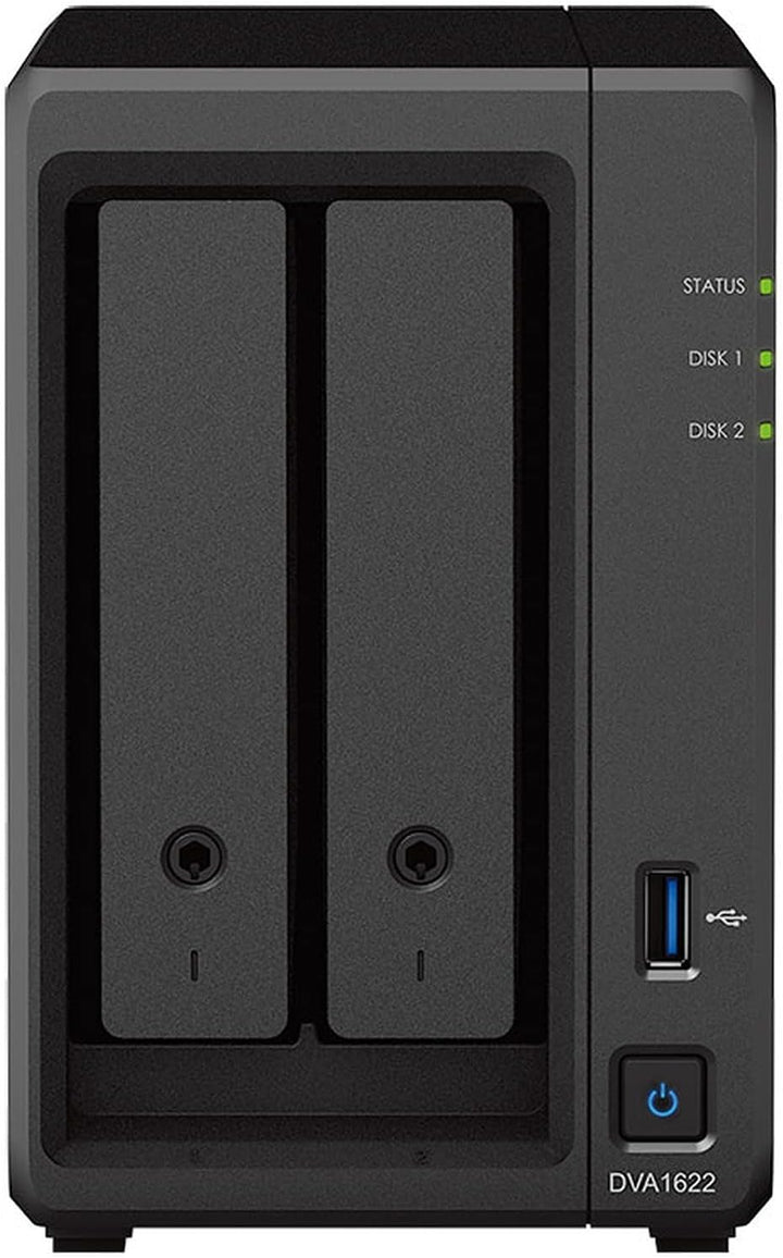 Synology DVA1622 NVR 16TB (2X 8TB) HAT3300
