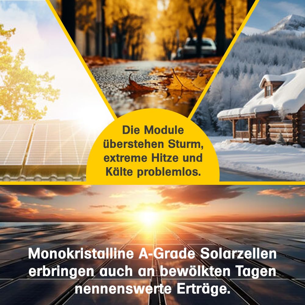 Offgridtec 10W MONO 12V Solarpanel, 10W