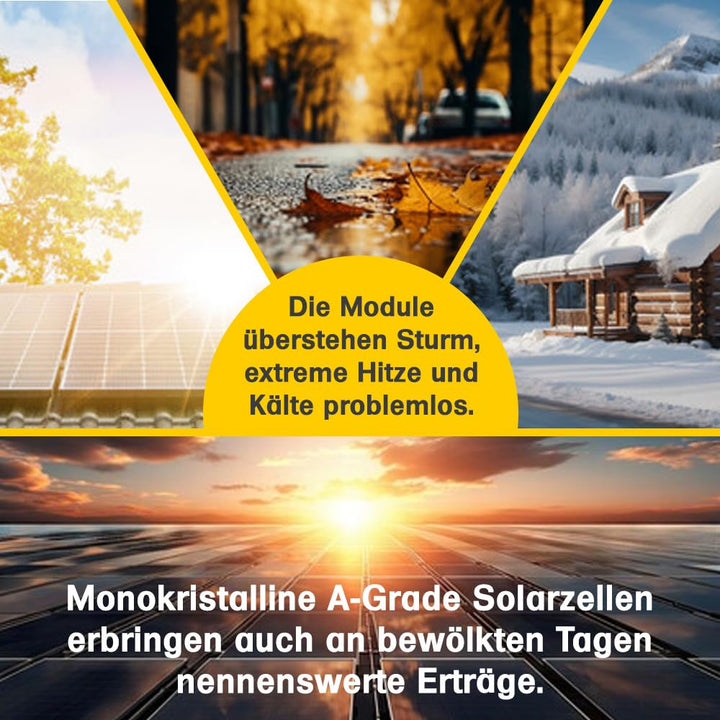 Offgridtec 10W MONO 12V Solarpanel, 10W