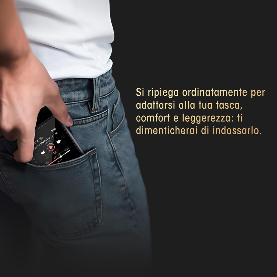 SHANLING M0s Hi-Fi-MP3-Player, Mini-DAC,AMP HD-Touchscreen, Bluetooth 5.0, unterstützt verlustfreien