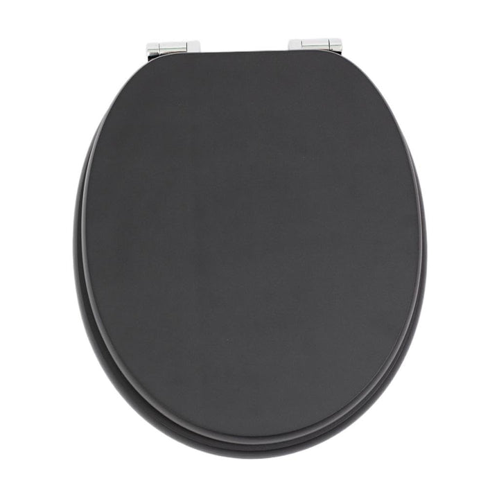 MDF-Toilettensitz, Klodeckel Holz, O-Förmig Toilettendeckel Mit Soft-Close-Mechanismus, Verstellbare