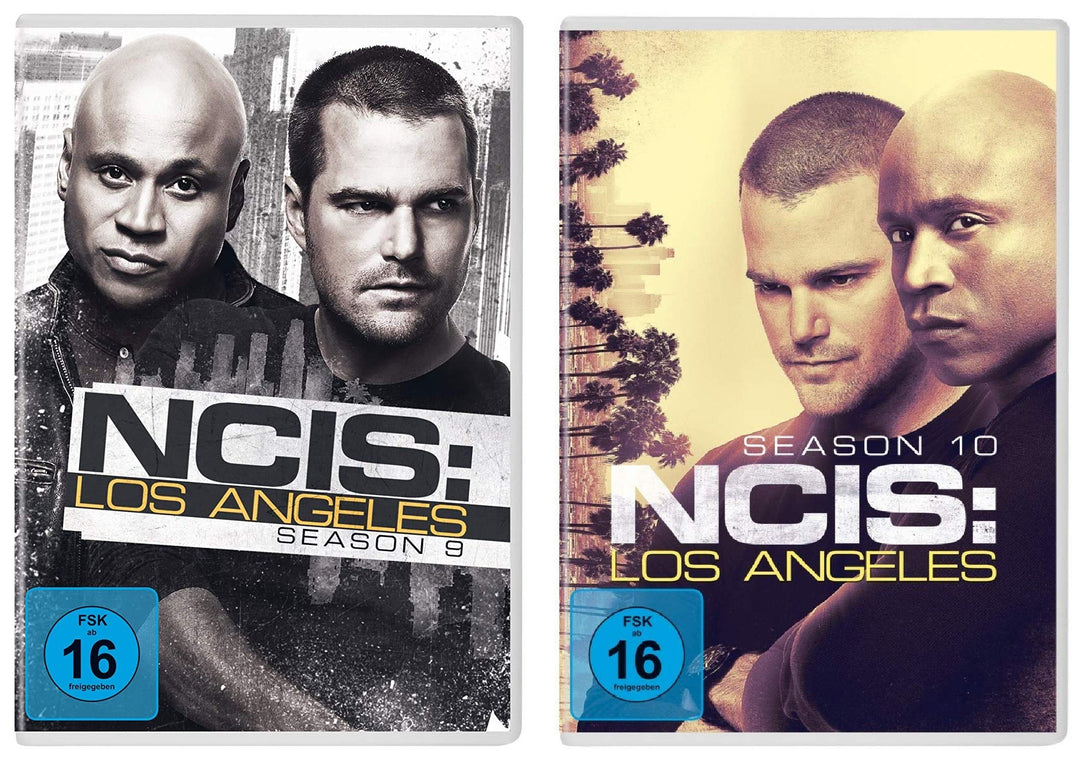 Navy CIS / NCIS: Los Angeles - komplette Season 9 + 10 im Set - Deutsche Originalware [12 DVDs], DVD