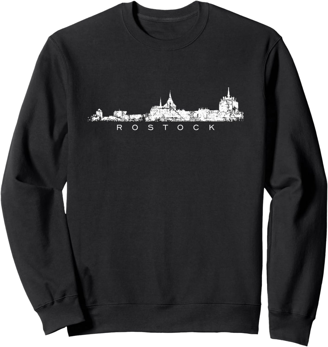 Rostocker Skyline (Vintage Weiss) Rostock Sweatshirt