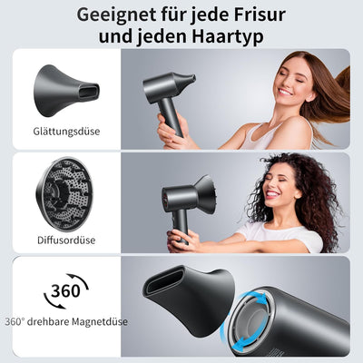 Professioneller Haartrockner mit Negativen Ionen Haartrockner mit Hochgeschwindigkeits Haartrockner