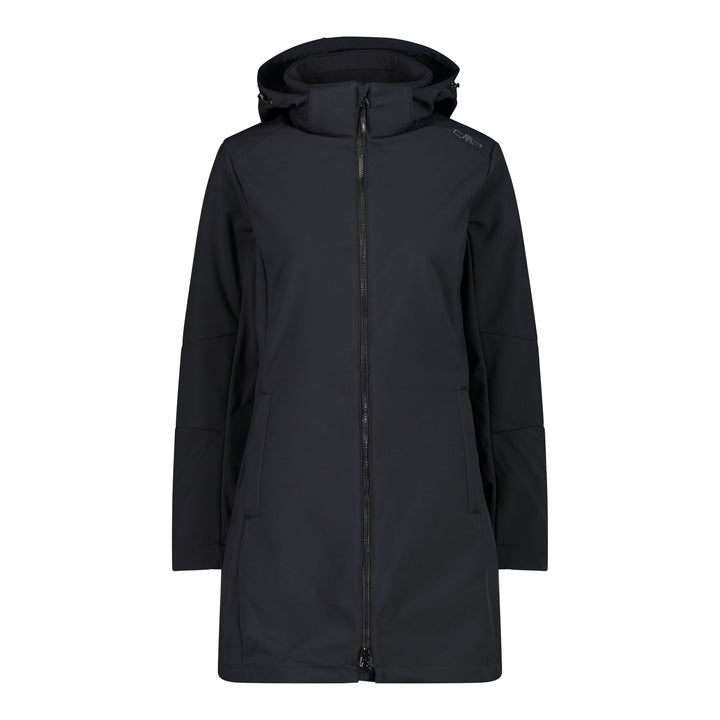 CMP Damen Softshell Mantel D50 Schwarz, D50 Schwarz