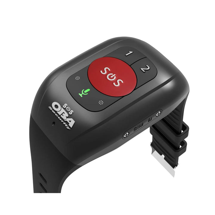 Oba security SOS-Armband für ältere Menschen, Rettung, GPS-4G-Anrufe, Stürze, GPS-Position, Kardio,