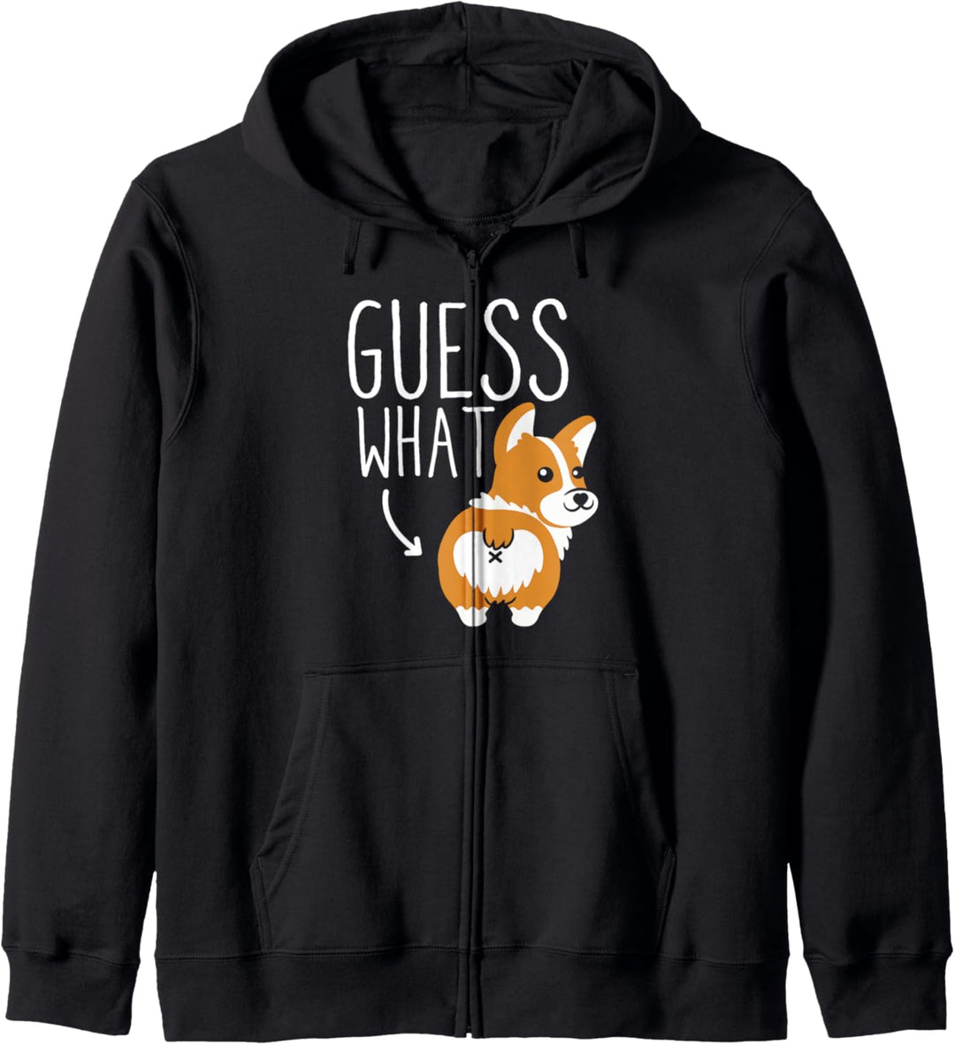 Corgi Mama I Welsh Corgi I Guess What Corgi Butt Kapuzenjacke