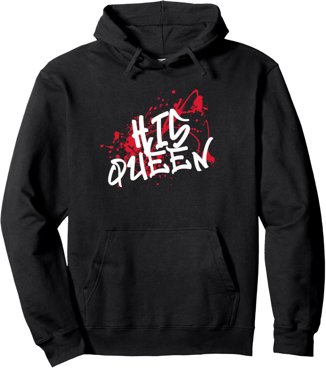 King Queen Pärchen Partnerlook Partner Pullover Hoodie