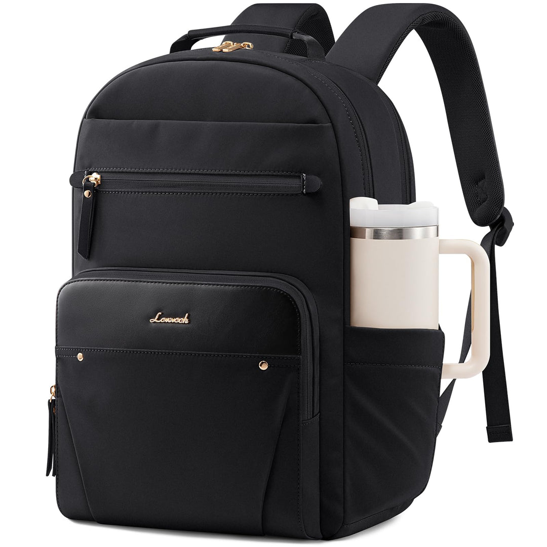LOVEVOOK Laptop Rucksack Damen, Wasserdicht 17 Zoll Arbeitsrucksack Schulrucksack Teenager für Gross