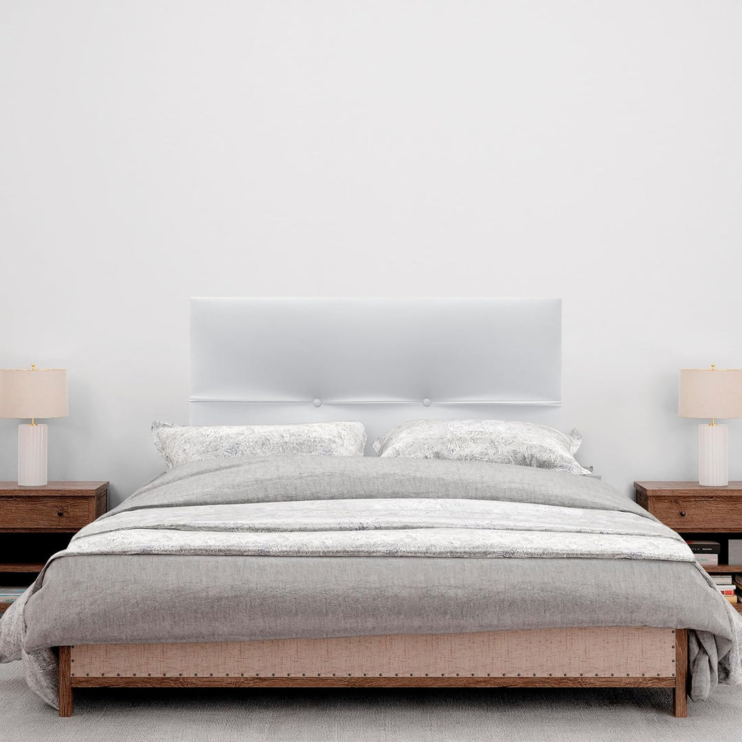 DHOME Kopfteil aus Kunstleder oder Stoff AQUALINE Pro Kopfteil Polsterkopfteil Luxusbett (Kunstleder