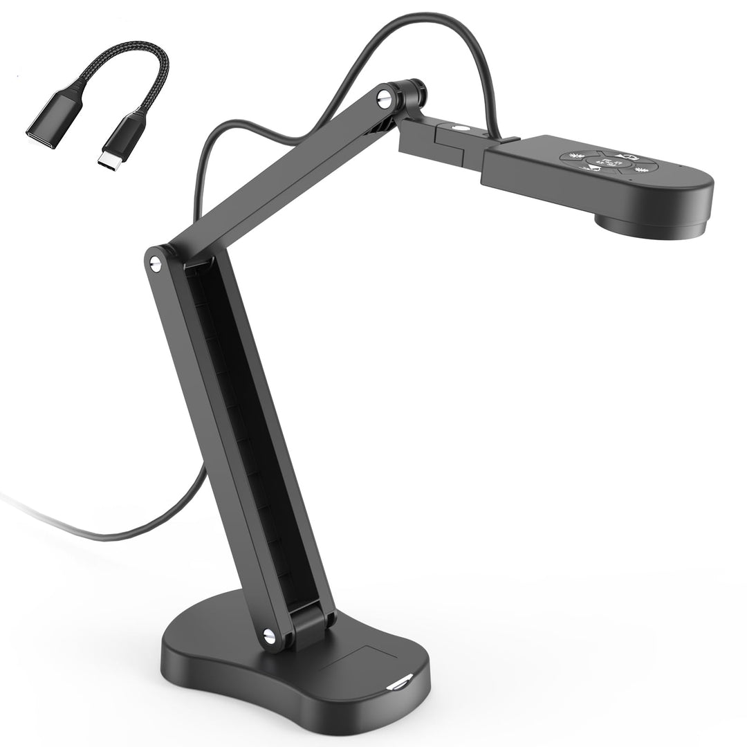8MP Dokumentenkamera, Doc-Kamera, USB-Webcam für Lehrer und Klassenzimmer, für A3 A4 Grösse, Eingeba