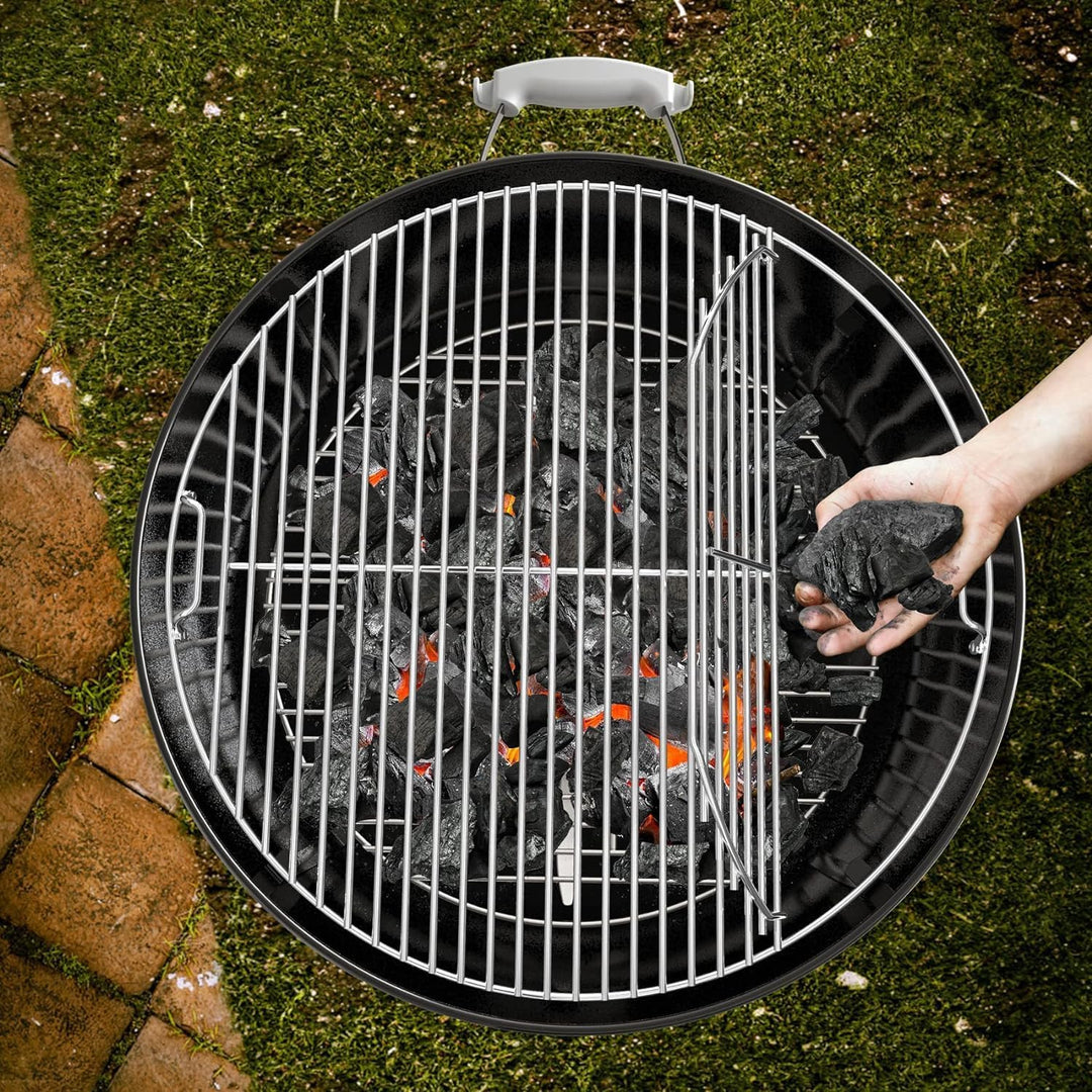 54.6cm Rund Grillrost für Weber 57CM Holzkohlegrills, Grillrost Ersatzteil für Weber One-Touch Perfo