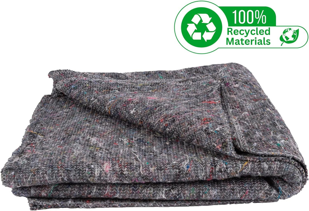 Umzugset 2 x Umzugdecke 150 x 200 cm + 2 x Umzugdecke XXL 150 x 300 cm + 1 x 2 Personen Tragegurt