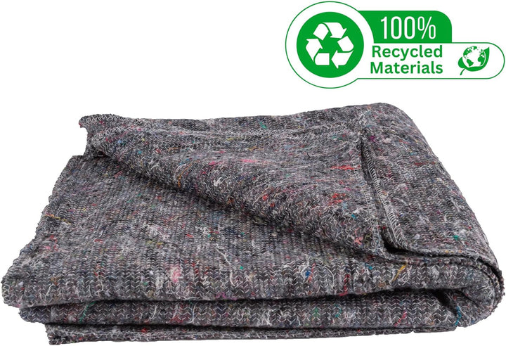 Umzugset 2 x Umzugdecke 150 x 200 cm + 2 x Umzugdecke XXL 150 x 300 cm + 1 x 2 Personen Tragegurt