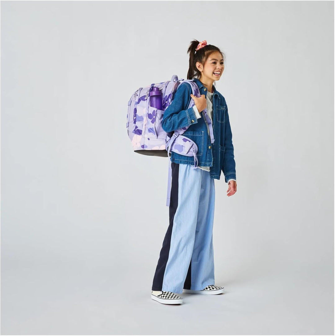 Satch Pack ab 5. Klasse ergonomisch 30L Stauraum standfest Organisationstalent Einheitsgrösse Lilac