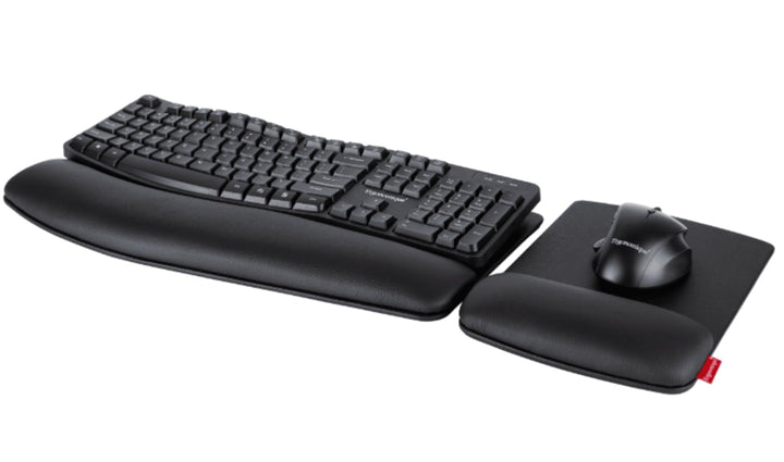 ErgoTouch Flow Ergonomisches Set aus kabelloser Tastatur und Maus mit QWERTZ-Layout – Ergonomische W