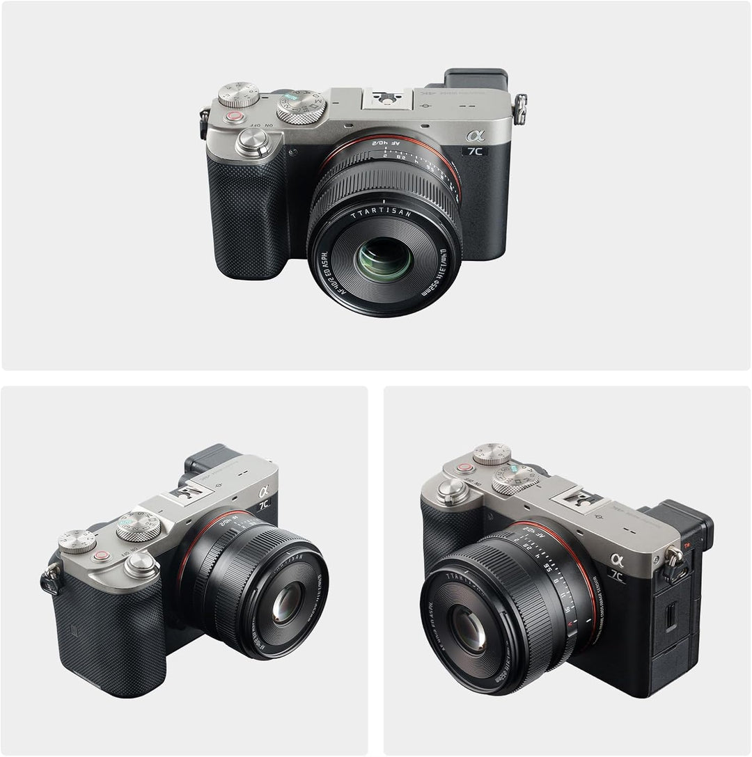 TTARTISAN AF 40mm F2 FE Vollformat Objektiv für Sony E, Autofokus Kompaktes Leichtes Kameraobjektiv