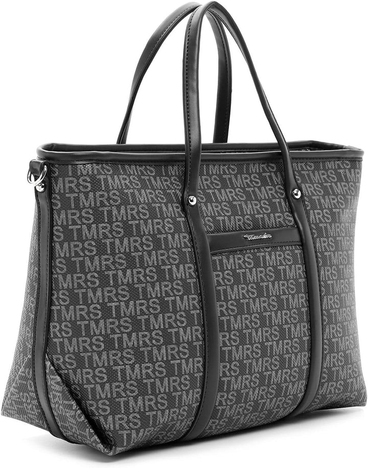 Tamaris Shopper Grace 31438 Damen Handtaschen Print Einheitsgrösse Black 100, Einheitsgrösse Black 1