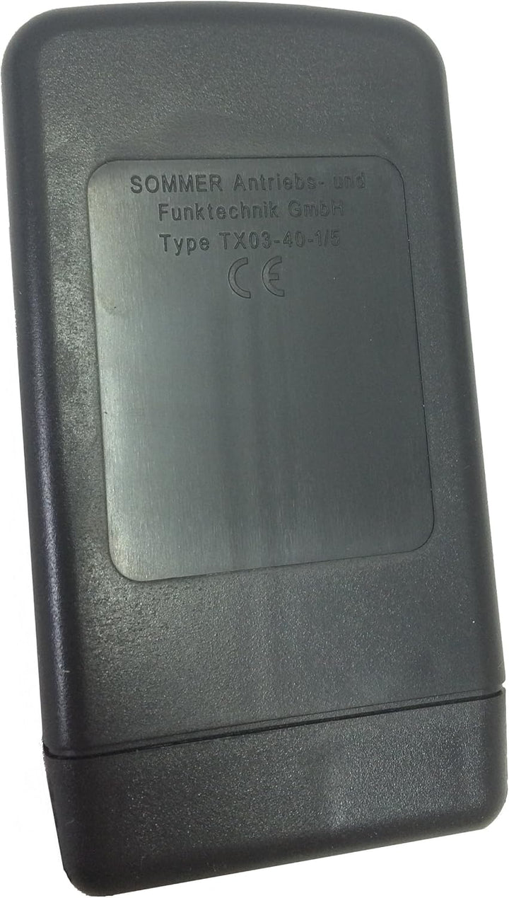 SOMMER 5-Befehl-Handsender 40,685MHz für SOMMER Torantriebe, 4004V001, 110x60x27