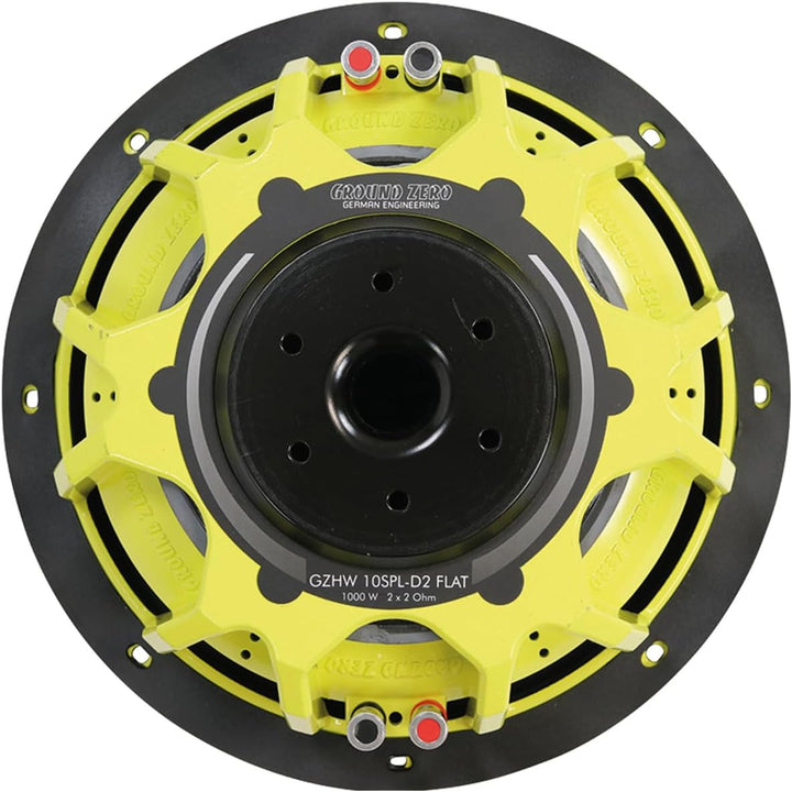 Ground Zero - GZHW 10SPL-D2 Flat - 25 cm Flacher SPL Subwoofer