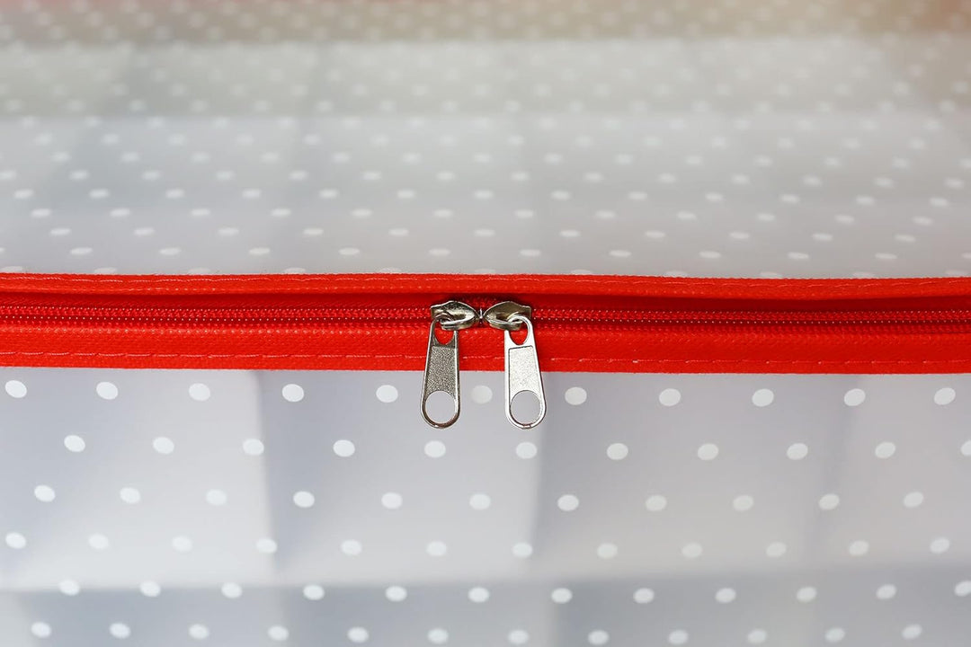 Spetebo XL Aufbewahrungsbox für Christbaumkugeln - für 112 Kugeln - Sortierbox Kiste für Weihnachtss