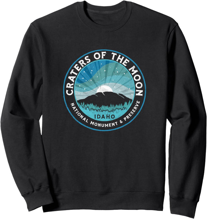 Craters of the Moon National Monument - Vintage Idaho Sweatshirt