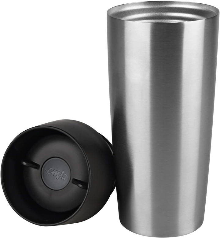 EMSA 513351 TRAVEL MUG Isolierbecher 0,36 L Edelstahl Vorgängermodell Edelstahl Edelstahl, Vorgänger