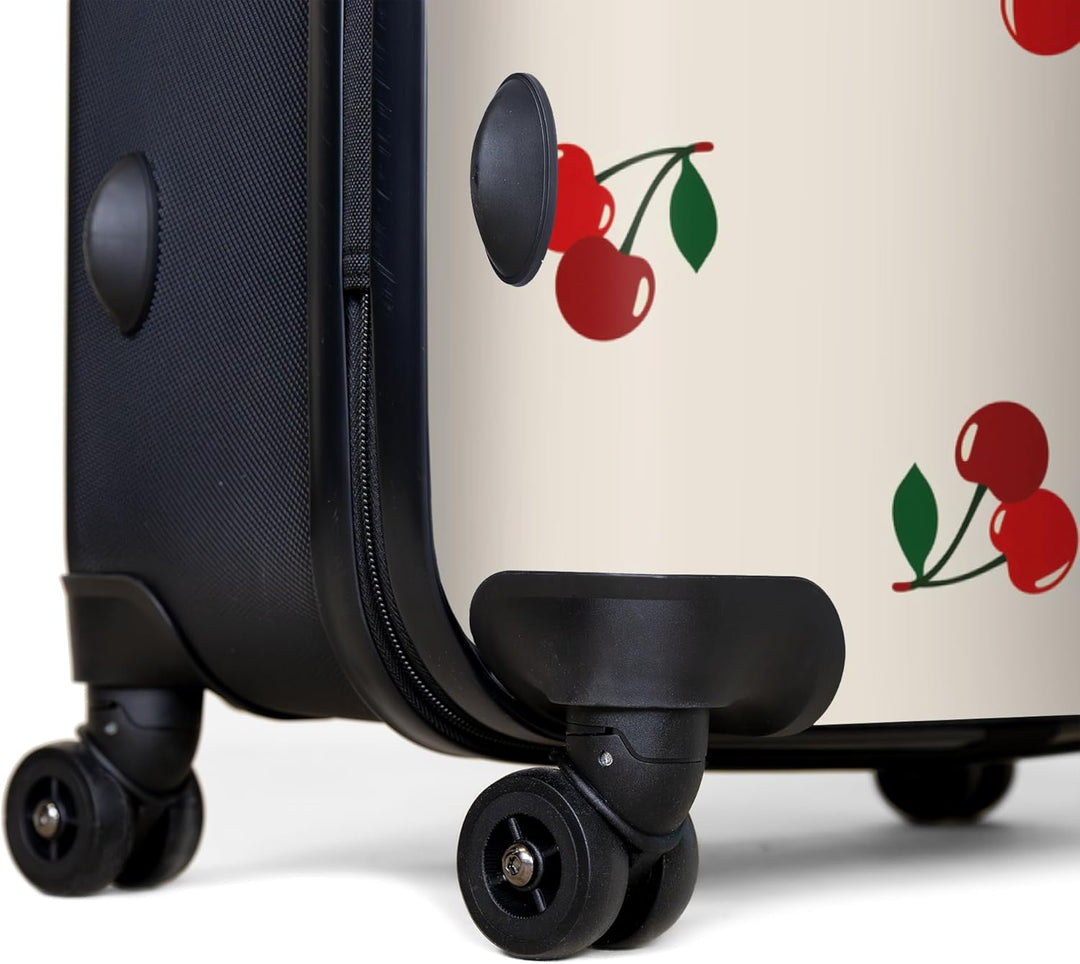 NoBoringSuitcases.com® Koffer XL Gross 77x51.5x28 cm Hartschale Reisekoffer 4 Rollen Leicht Koffer T