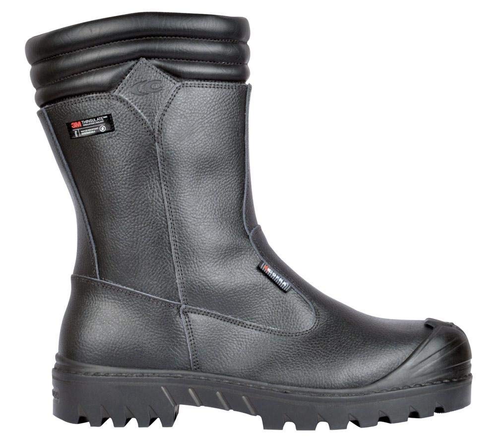 Cofra 26670-000.W47 NEW MALI UK S3 CI HRO SRC Sicherheitsstiefel, Schwarz/Grau, Grösse 47 47 EU, 47
