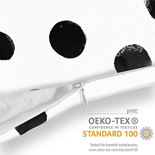VOID Black Dots Kissenbezug Kissenhülle Sofakissen Kissen Deko Outdoor-Kissen Dekokissen, Kissen Grö
