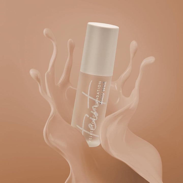 Malu Wilz Velvet Touch Foundation Cinnamon Beauty 30ml I Skincare Creme Make up für makellosen Teint