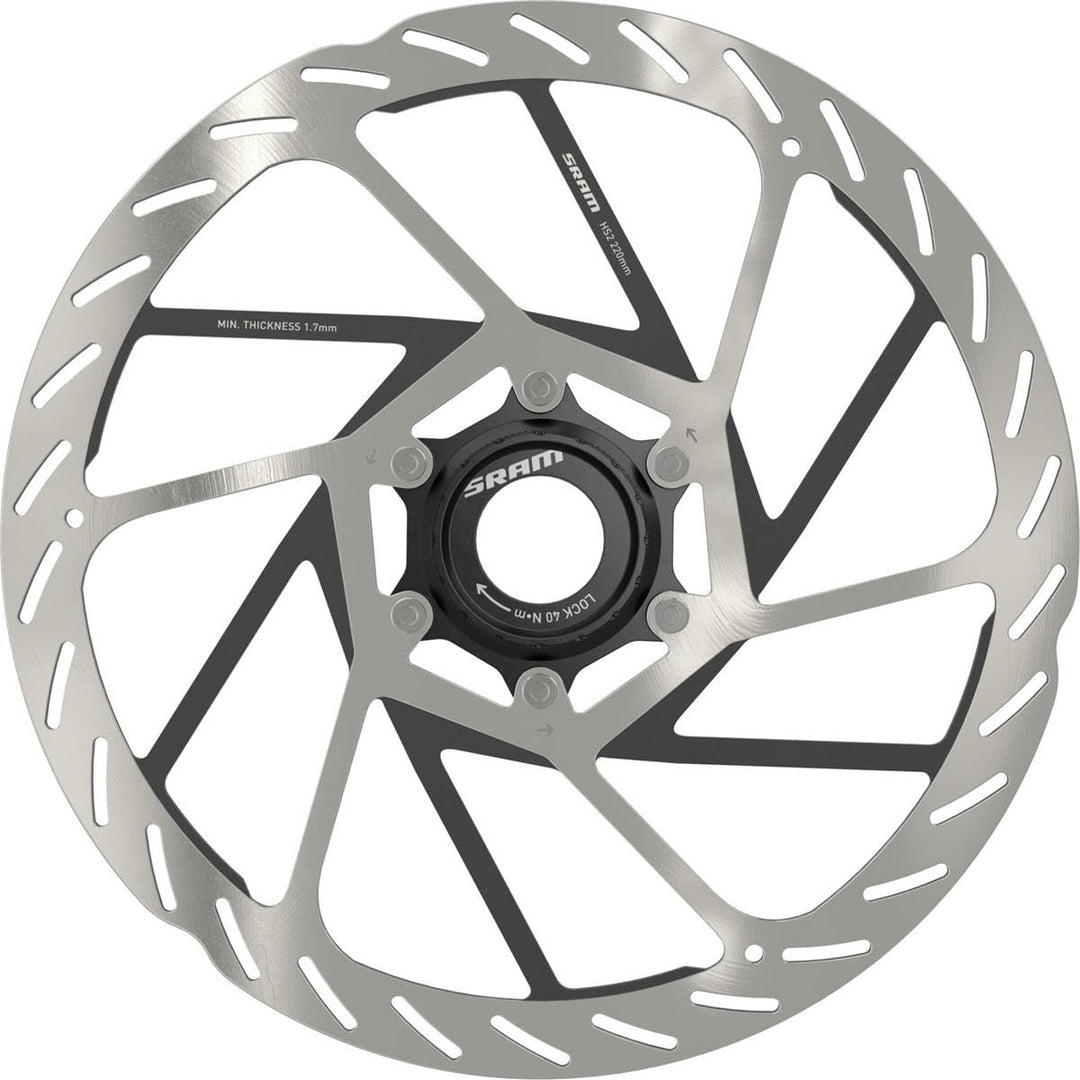 Sram Unisex – Erwachsene DB HS2 Bremsscheiben, Silber, One Size