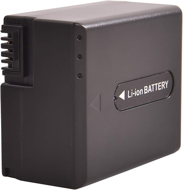DSTE 2-Stück Ersatzakku Set NP-FF70 Batterie kompatibel mit Sony DCR-IP200K DCR-IP210E DCR-IP220 DCR
