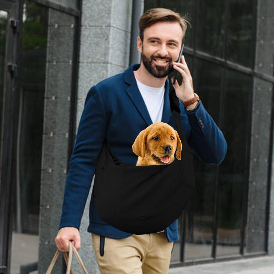 Kleine Hundetragetasche,Hundetragetasche - Verstellbare, vorne gerichtete Tasche, freihändige Hundet