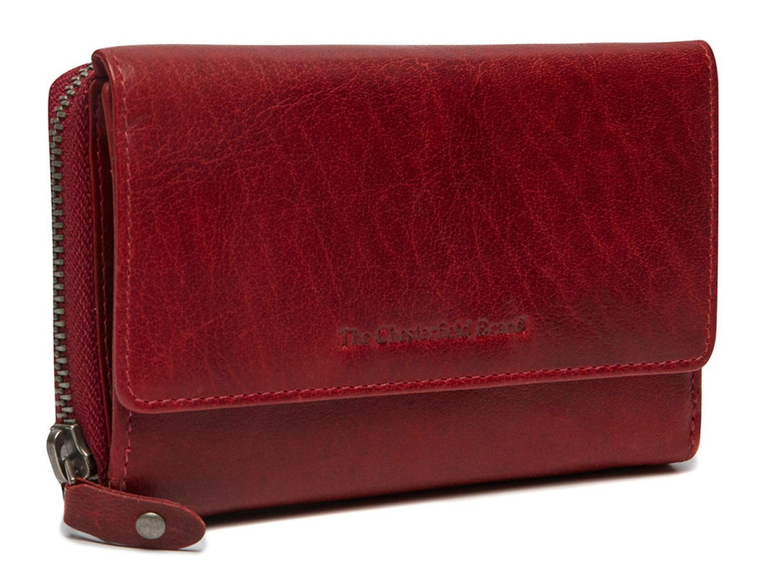 The Chesterfield Brand Antique Buff Rhodos Geldbörse RFID Leder 14 cm