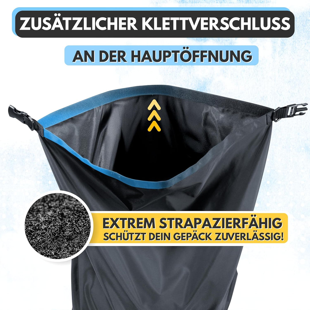 TWIVEE - 2 in 1 Rucksack Schutzhülle und Regenschutz - Flight Cover für Backpack - Flugzeug - Überzu