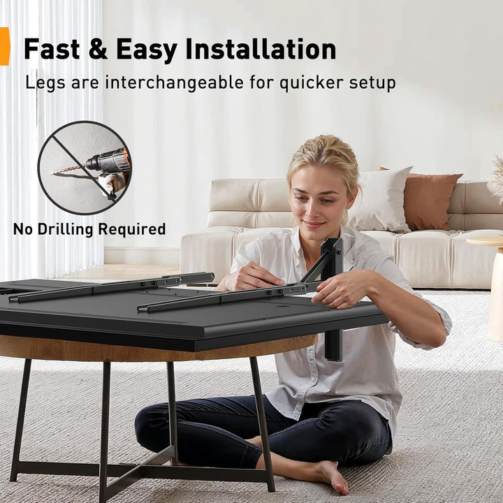 Perlegear Universal TV Standfüsse Füsse für 22-70 Zoll Fernseher, Tisch TV Ständer Standfuss mit 3 H